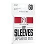 Gamegenic - Just Sleeves: Japanese Red Sleeves (60) gx1013